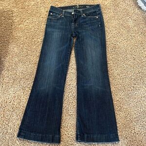 7 for all mankind dojo jeans size 26